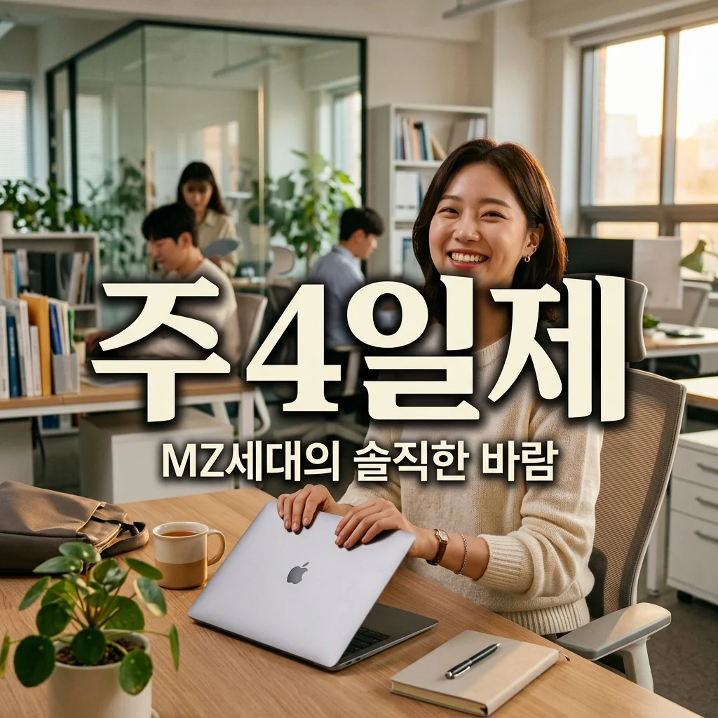 주 4일제 MZ세대 83.8% 찬성! 현실 가능성과 장단점 완벽 분석