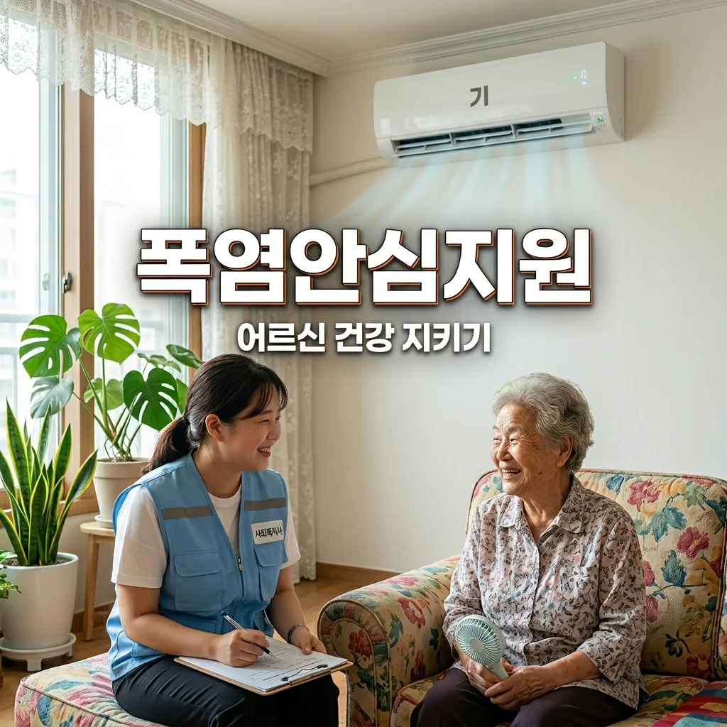 폭염중대경보 고위험 어르신 하루 2회 안부 확인 및 냉방비 지원 총정리