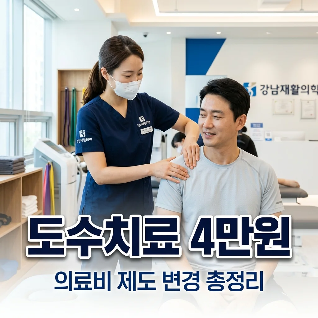 도수치료 회당 4만원대 수가 확정! 횟수 제한과 상병수당 변경점 총정리