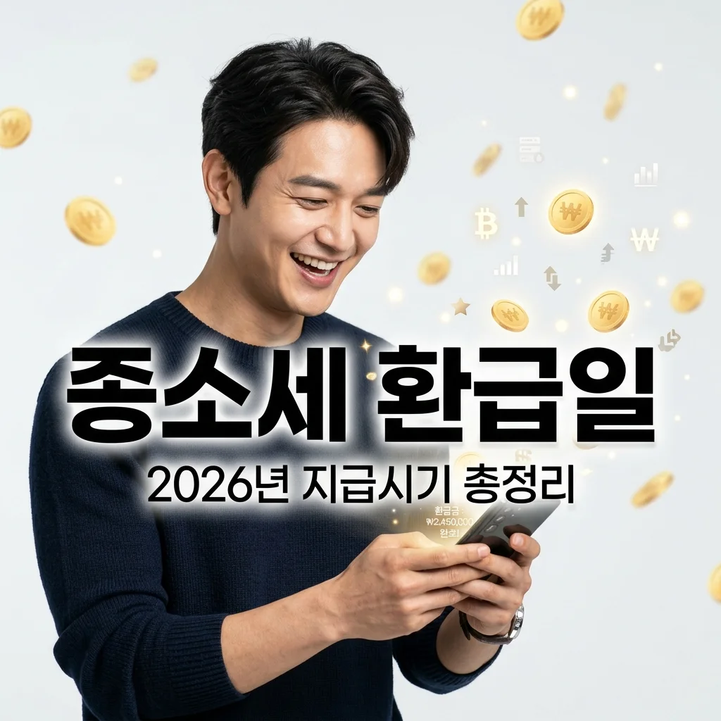 종합소득세 환급일 2026 지급시기 및 조회방법 1분 총정리