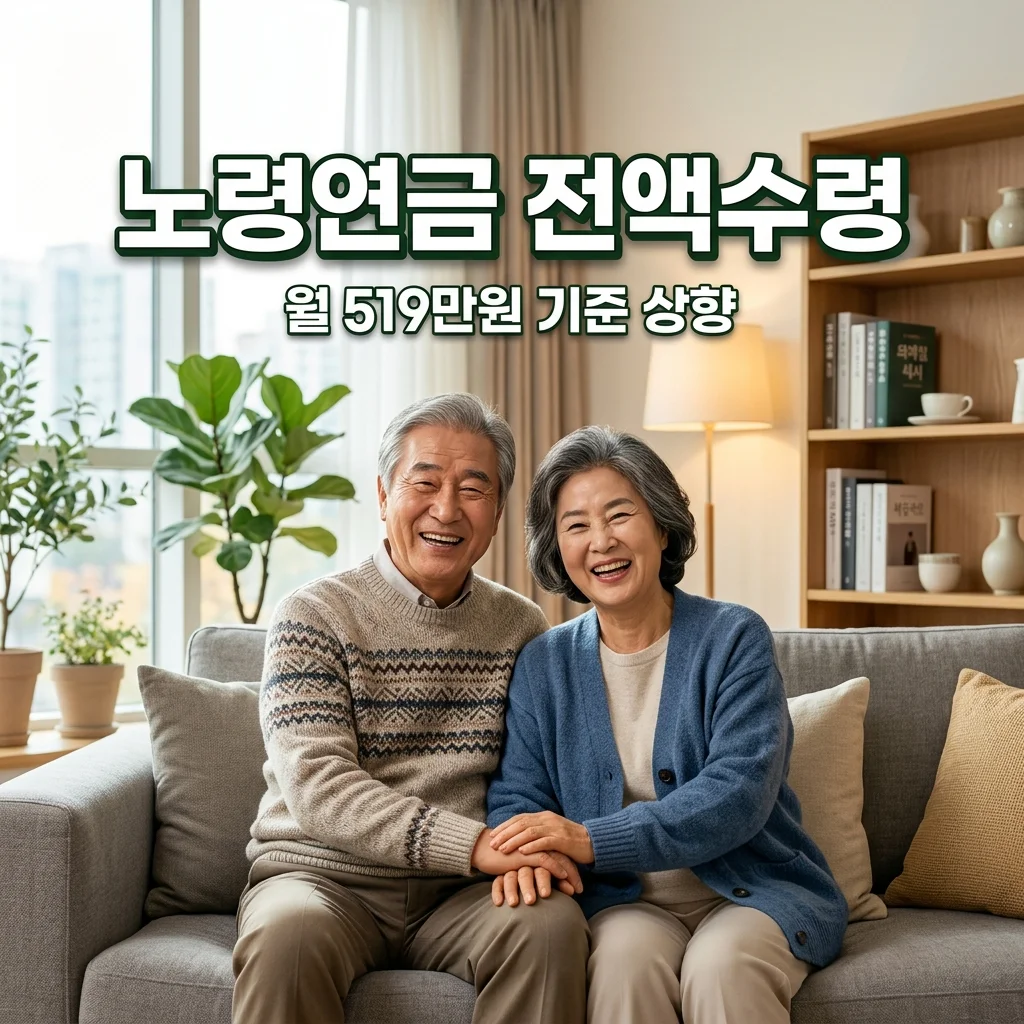 노령연금 감액 기준 상향! 월소득 519만 원까지 전액 받는 법 및 환급 안내