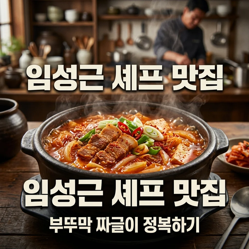 부뚜막 짜글이 파주 심학산 맛집 임성근 셰프 레시피 및 웨이팅 꿀팁 총정리