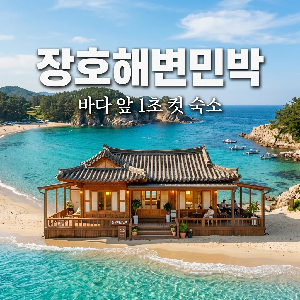 장호해변민박 예약 전 필수 체크! 가격부터 바다 앞 1초 컷 명당까지 총정리