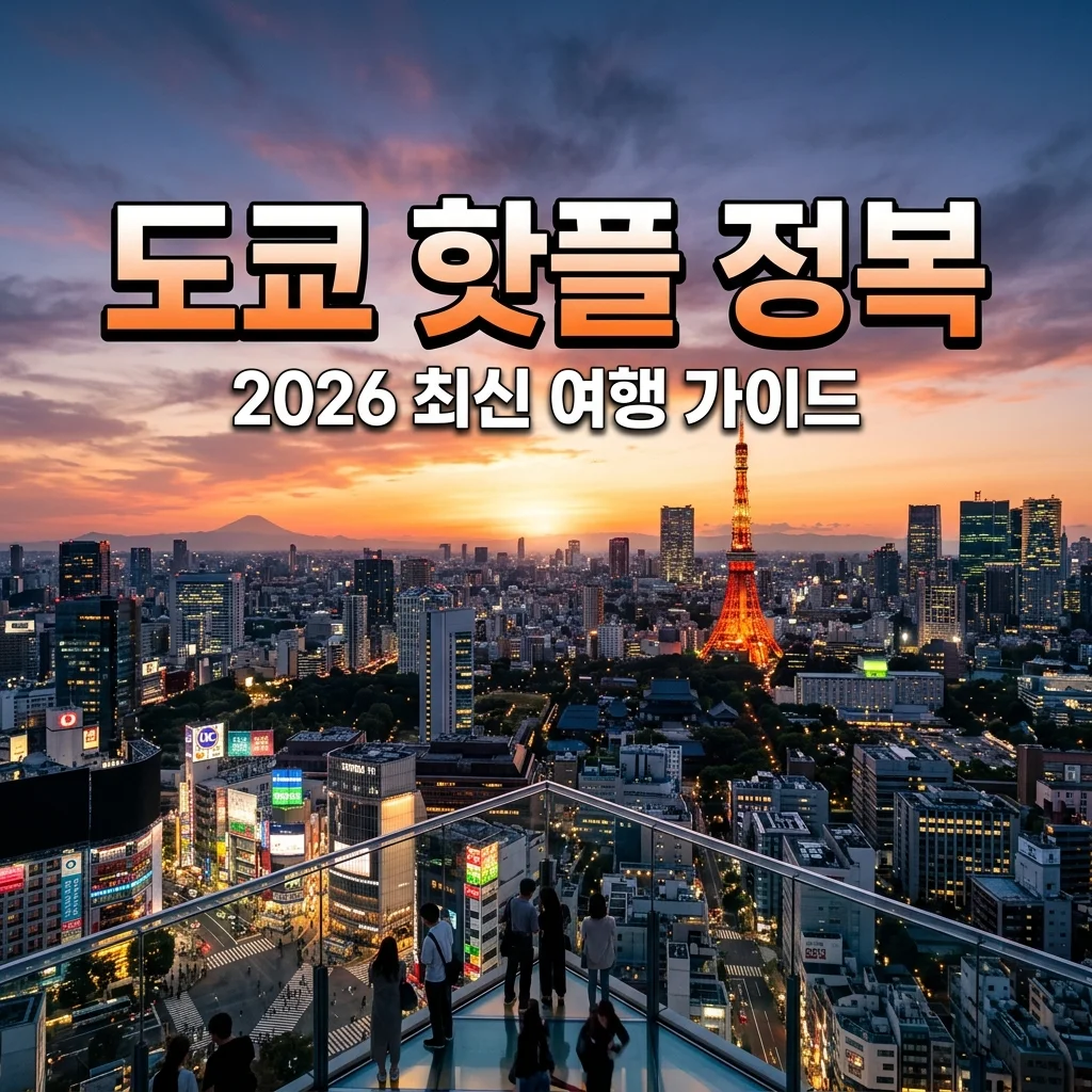 도쿄 가볼만한곳 BEST 7: 2026년 최신 핫플부터 필수 코스까지 완벽 정리