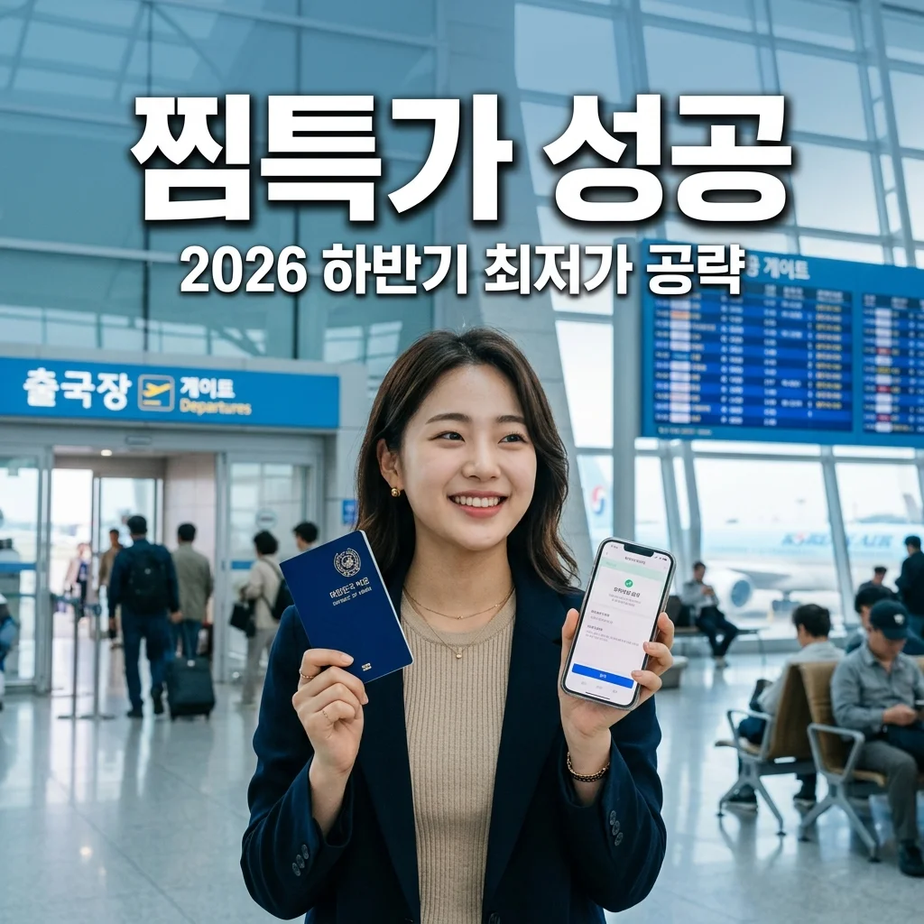 제주항공 찜특가 예매 성공 꿀팁: 2026 하반기 일정 및 최저가 완벽 정리