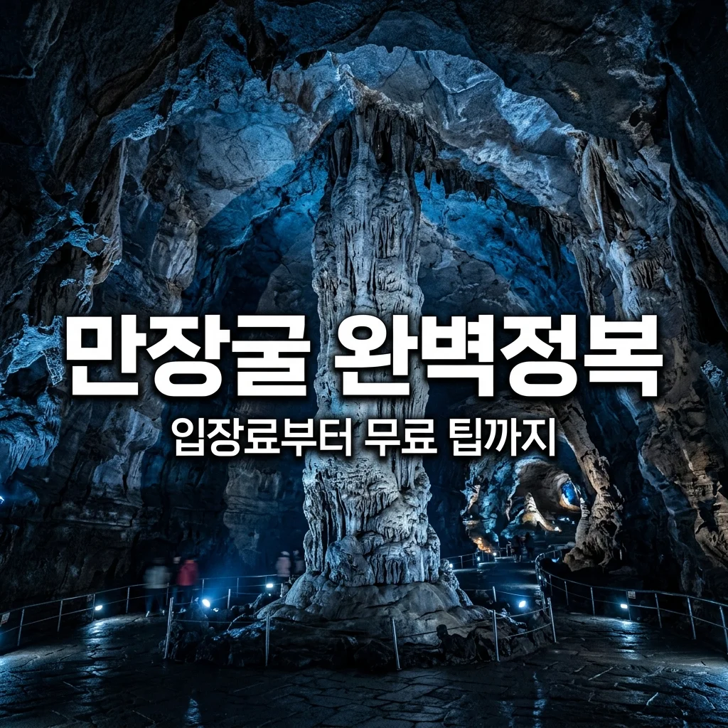 제주 만장굴 재개장 총정리! 입장료부터 나우다 무료 팁까지 완벽 가이드