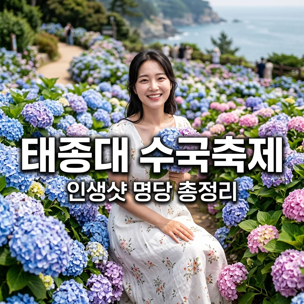 태종대 수국축제 2026 실시간 개화상황 & 방문 꿀팁: 다누비열차 중단 주의사항 총정리