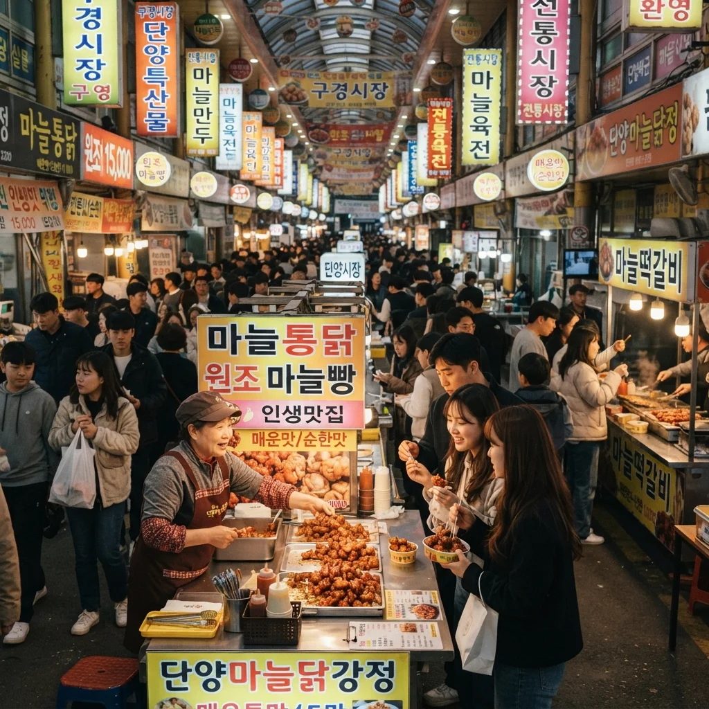 역사와 맛의 조화! 온달관광지 & 구경시장