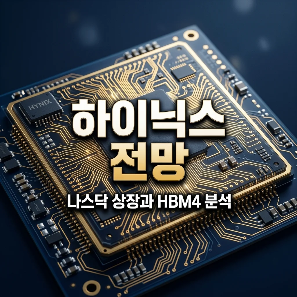 하이닉스 주가 전망, 나스닥 상장과 HBM4 호재가 띄울까? (목표가 분석)