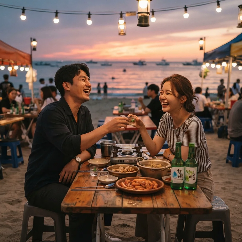 파도 소리와 소주 한 잔, 어달해변포차의 매력