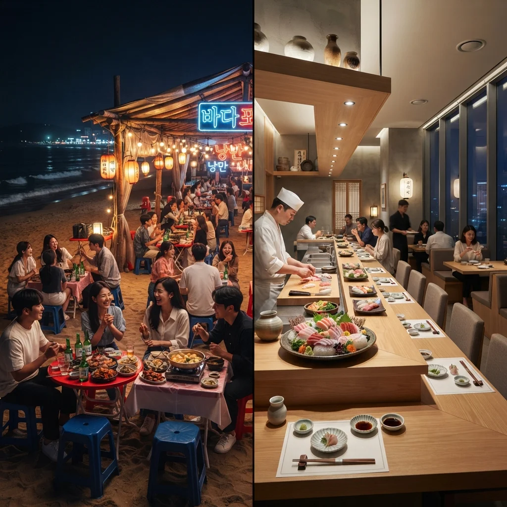 어달해변포차 vs 일반 횟집, 어디가 좋을까?