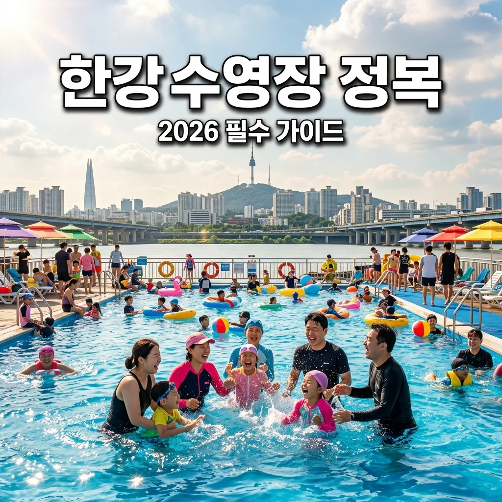 한강수영장 2026 총정리! 요금, 준비물, 주차부터 뚝섬 여의도 비교까지