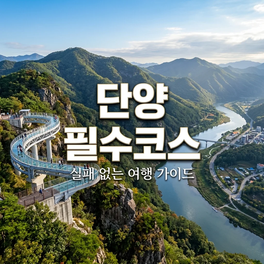 단양 가볼만한곳 BEST 5 추천 코스 및 입장료 주차 꿀팁 총정리