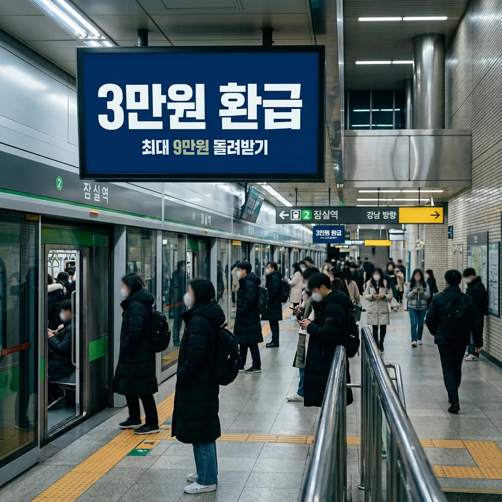 기후동행카드 3만원 환급 신청방법 및 종료 전 필수 체크리스트 (최대 9만원)