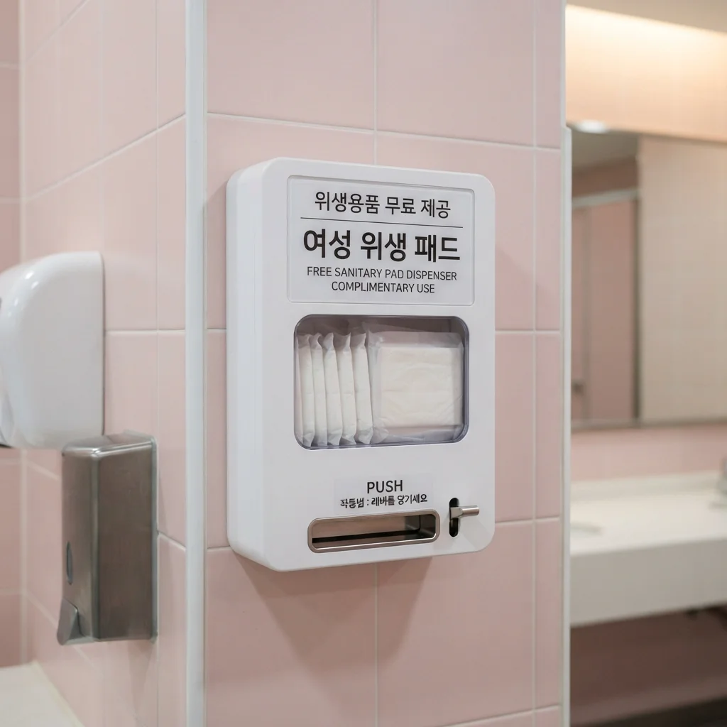공공생리대 지원사업 한눈에 보기