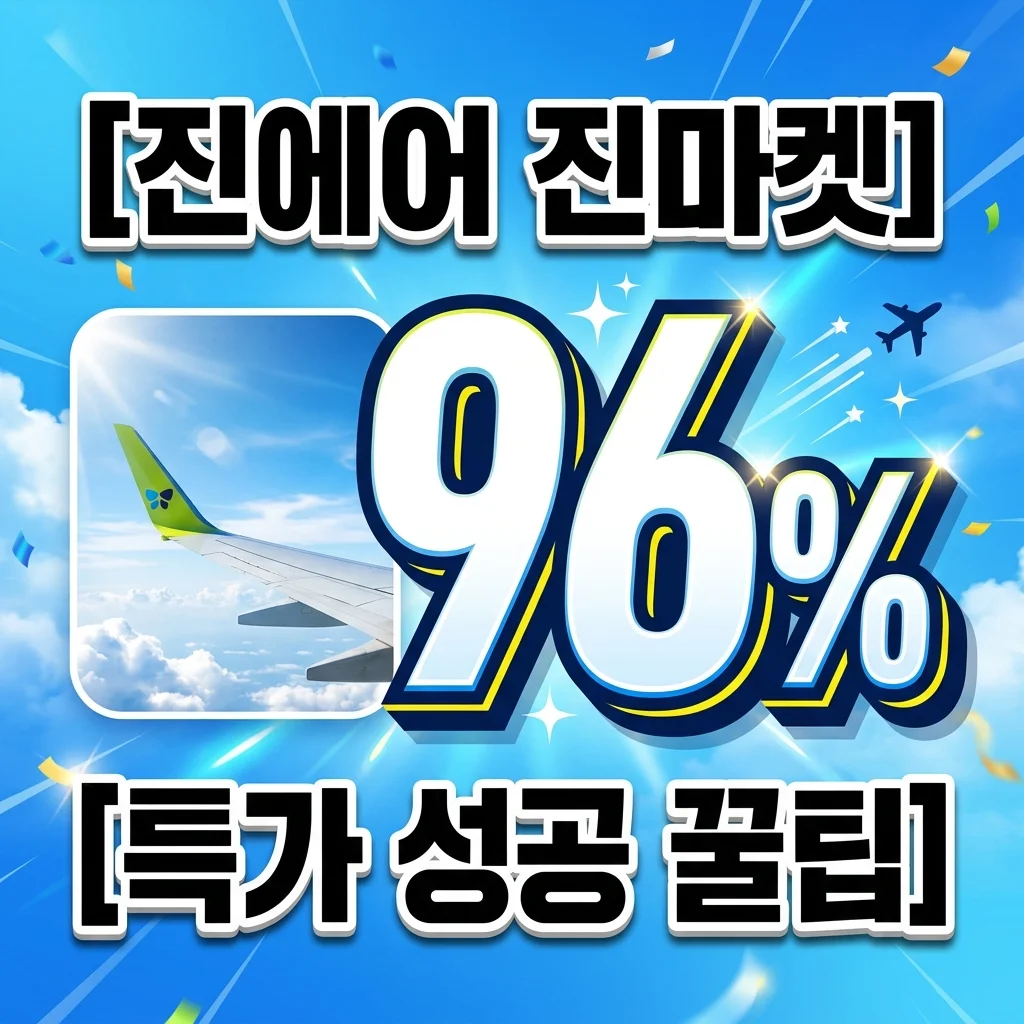 진에어 진마켓 2026 하반기 특가 항공권 예매 성공 꿀팁 총정리