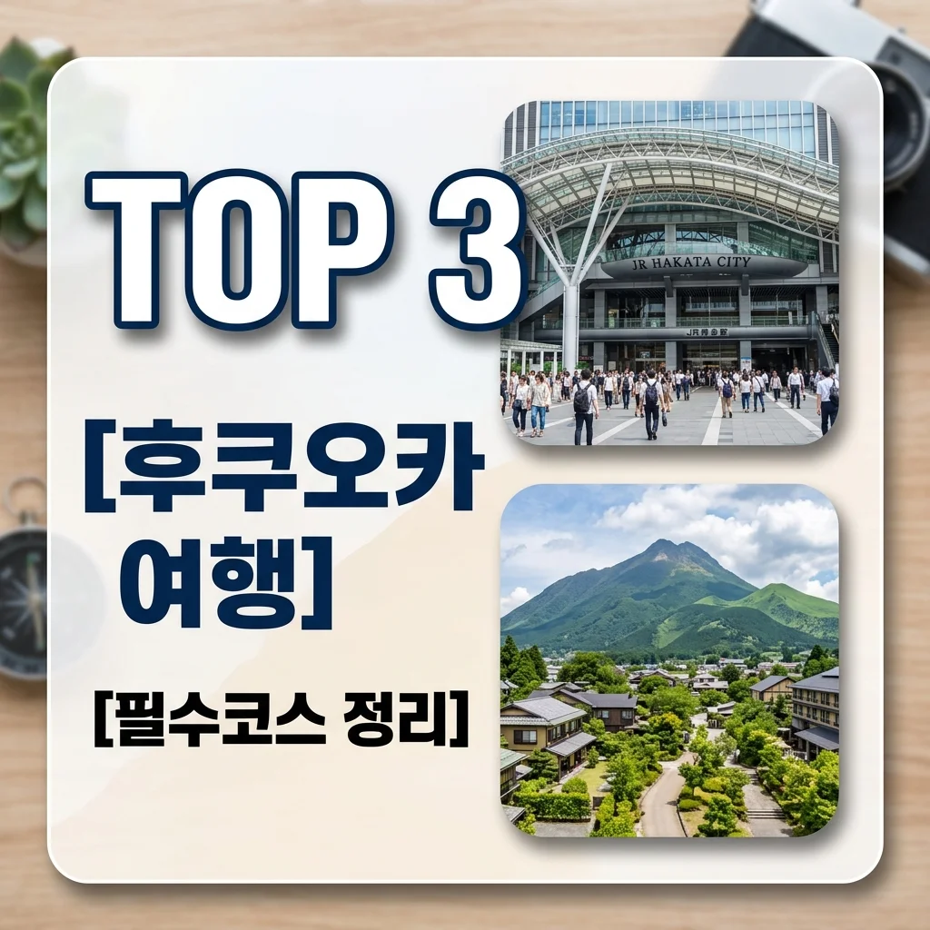 후쿠오카 여행 코스 완벽 가이드: 2박 3일 일정 및 가볼만한곳 추천