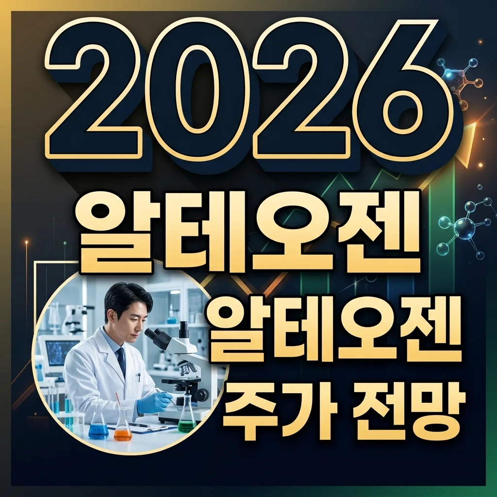 알테오젠 주가 전망 2026년 목표가는? 머크 계약과 SC 제형 핵심 분석