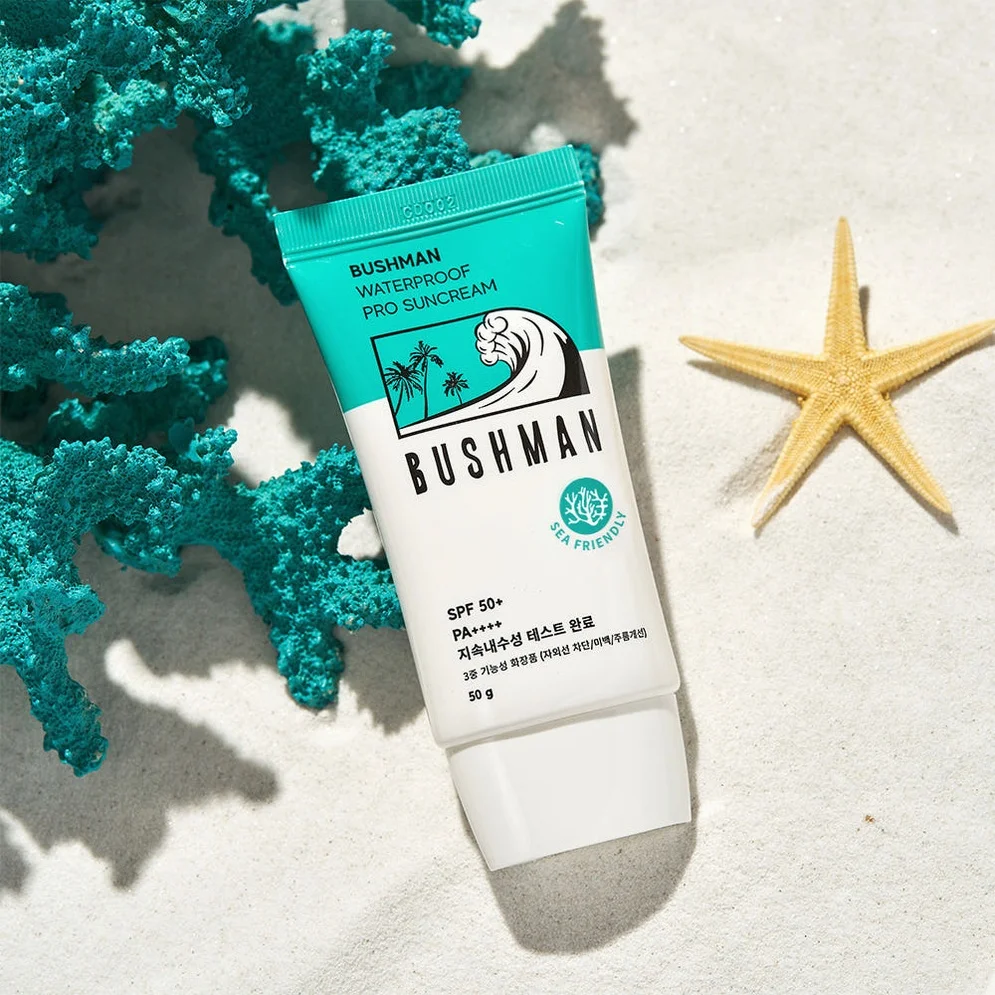 부쉬맨 워터프루프 프로 선크림 SPF50+ PA++++ 50ml, 1개 상세 이미지 1