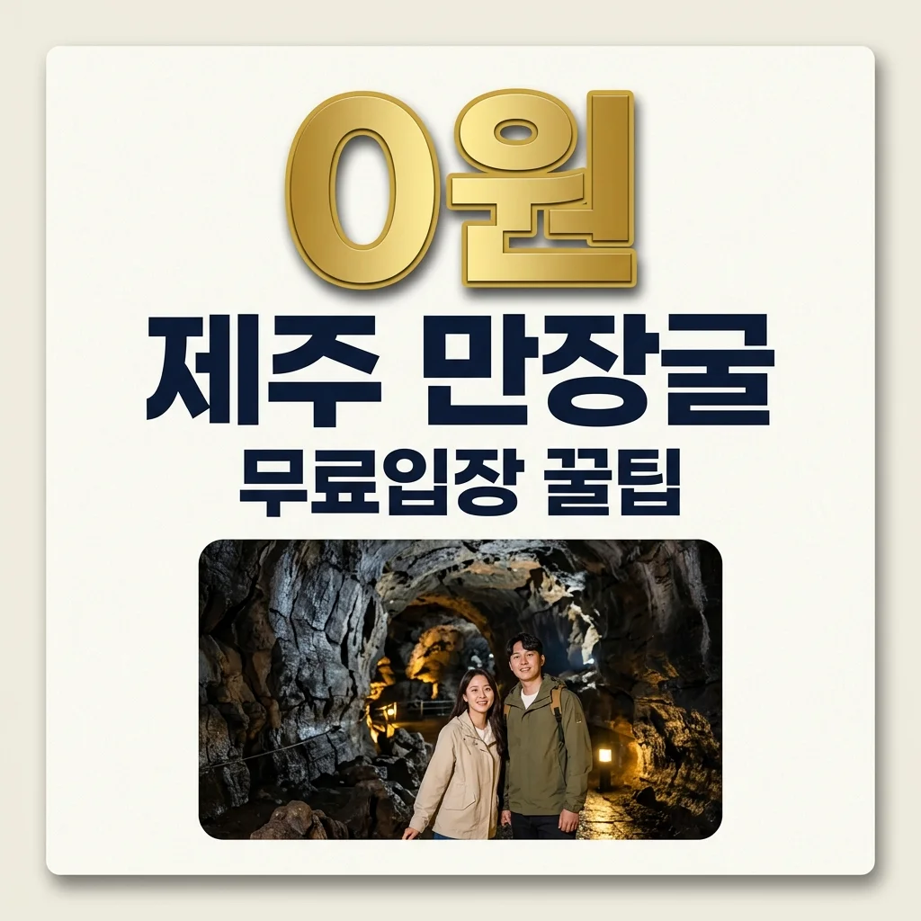 제주 만장굴 재개장 총정리! 입장료, 운영시간, 나우다 무료입장 꿀팁