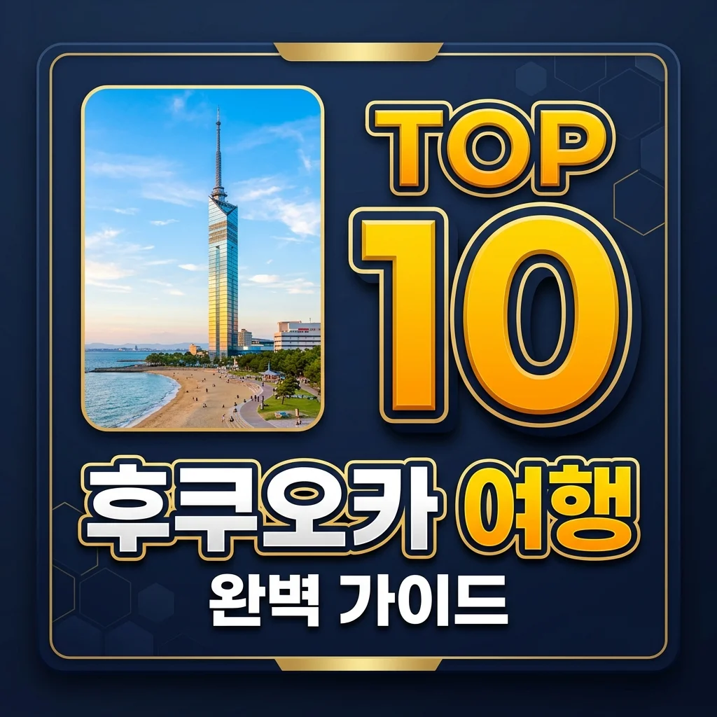후쿠오카 여행 코스 및 가볼만한곳 BEST 10: 3박 4일 완벽 가이드
