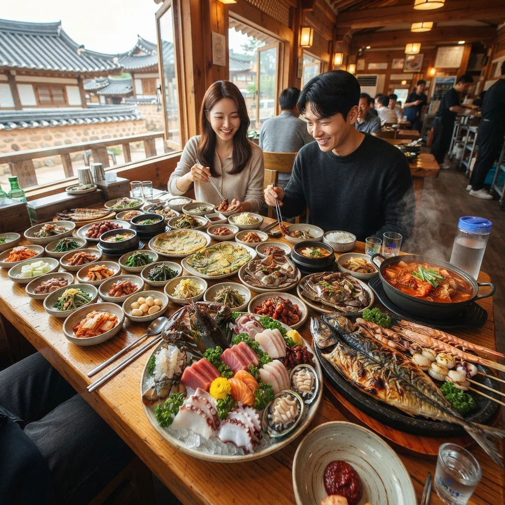 상다리 부러지는 해산물 파티, 영희할머니의60첩밥상이란?