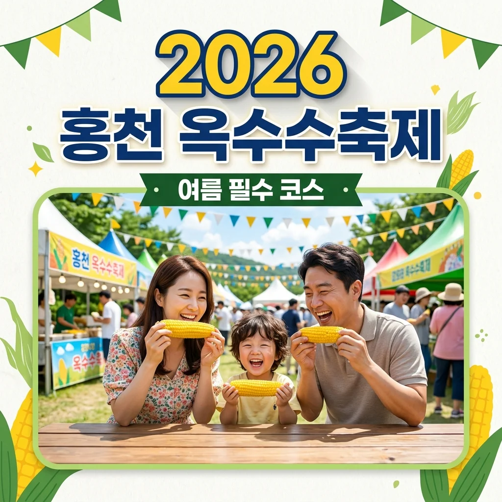 홍천 옥수수축제 2026 일정부터 꿀팁까지! 제30회 찰옥수수축제 완벽 가이드