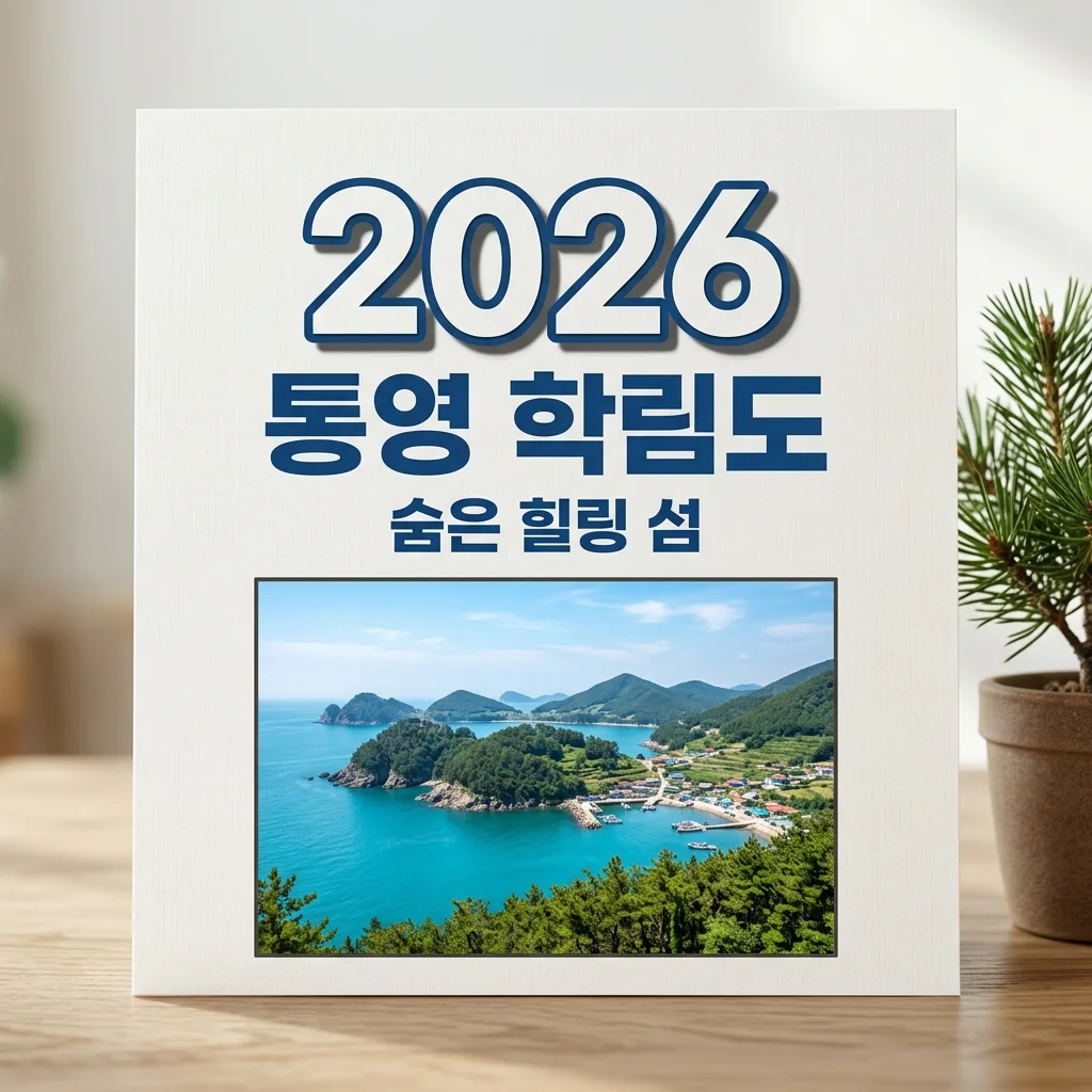 통영 학림도 여행 가이드: 배 시간표, 트레킹 코스, 낚시 포인트까지 완벽 정리