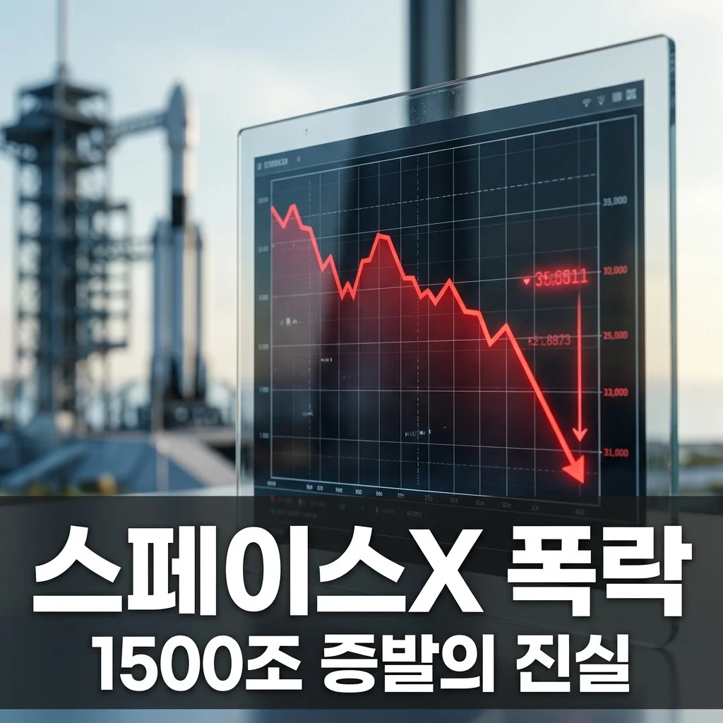 스페이스X 시가총액 1,500조 증발, 단순 폭락일까? 주가 하락 원인과 전망 분석