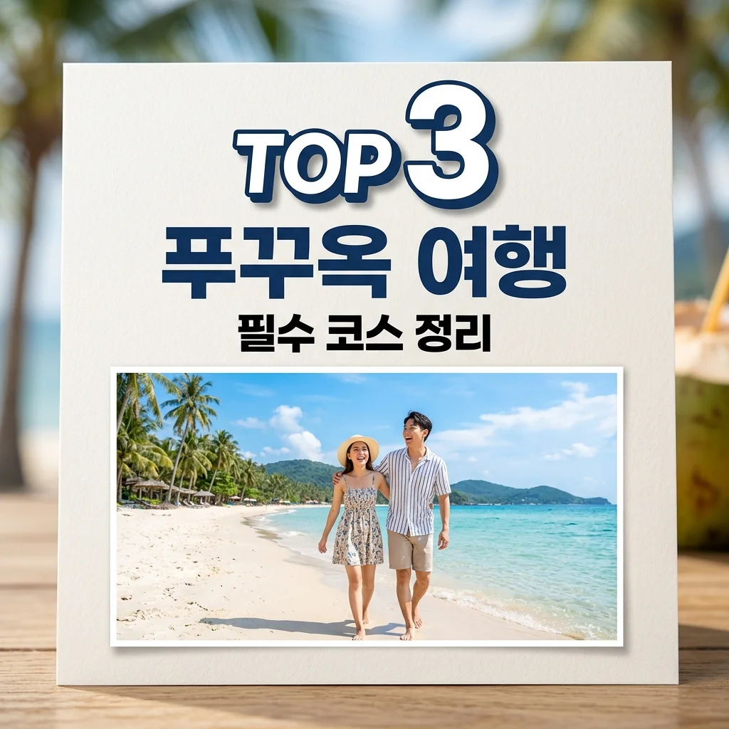 푸꾸옥 여행 완벽 가이드: 북부 vs 남부 코스와 필수 준비물 총정리