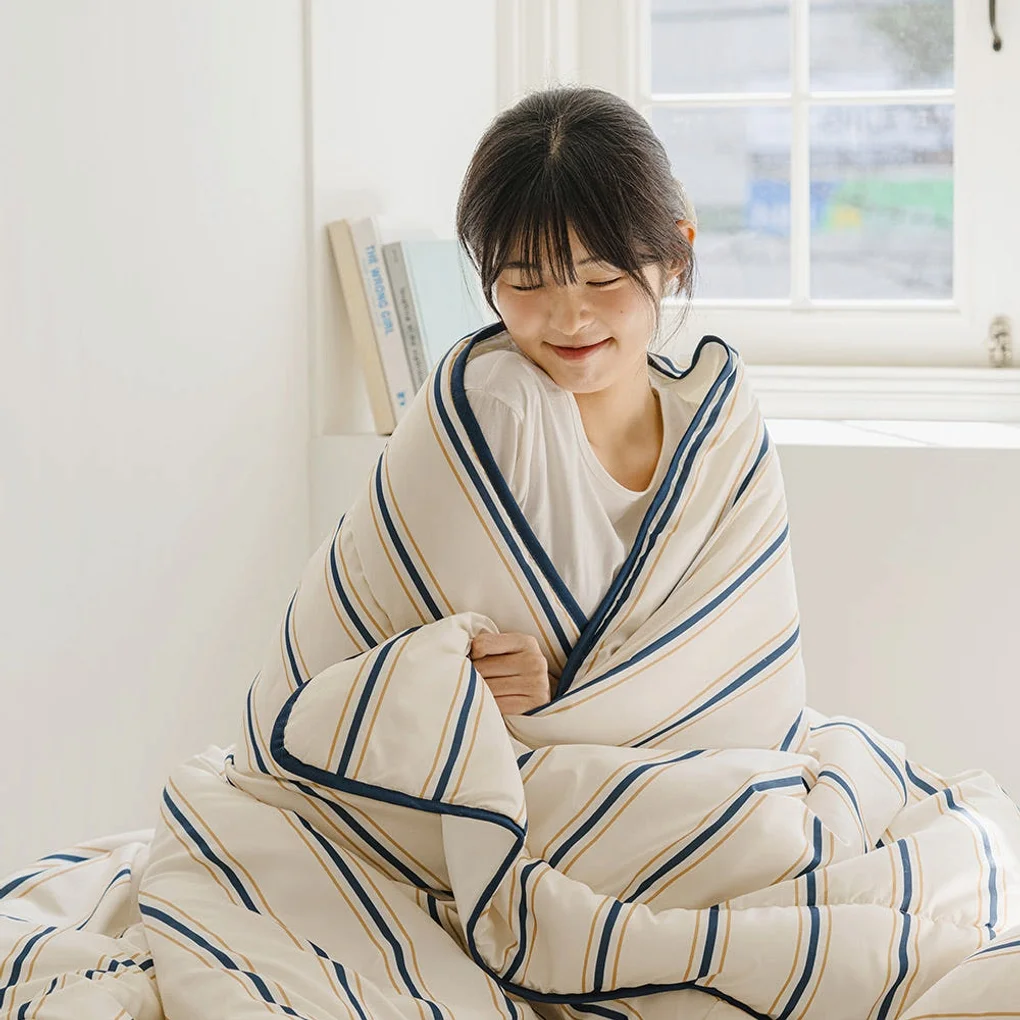 [네이버단독] 바자르 이불 냉감 썸머빌리지 먼지없는 양면 여름 차렵이불 SS 상세 이미지 3