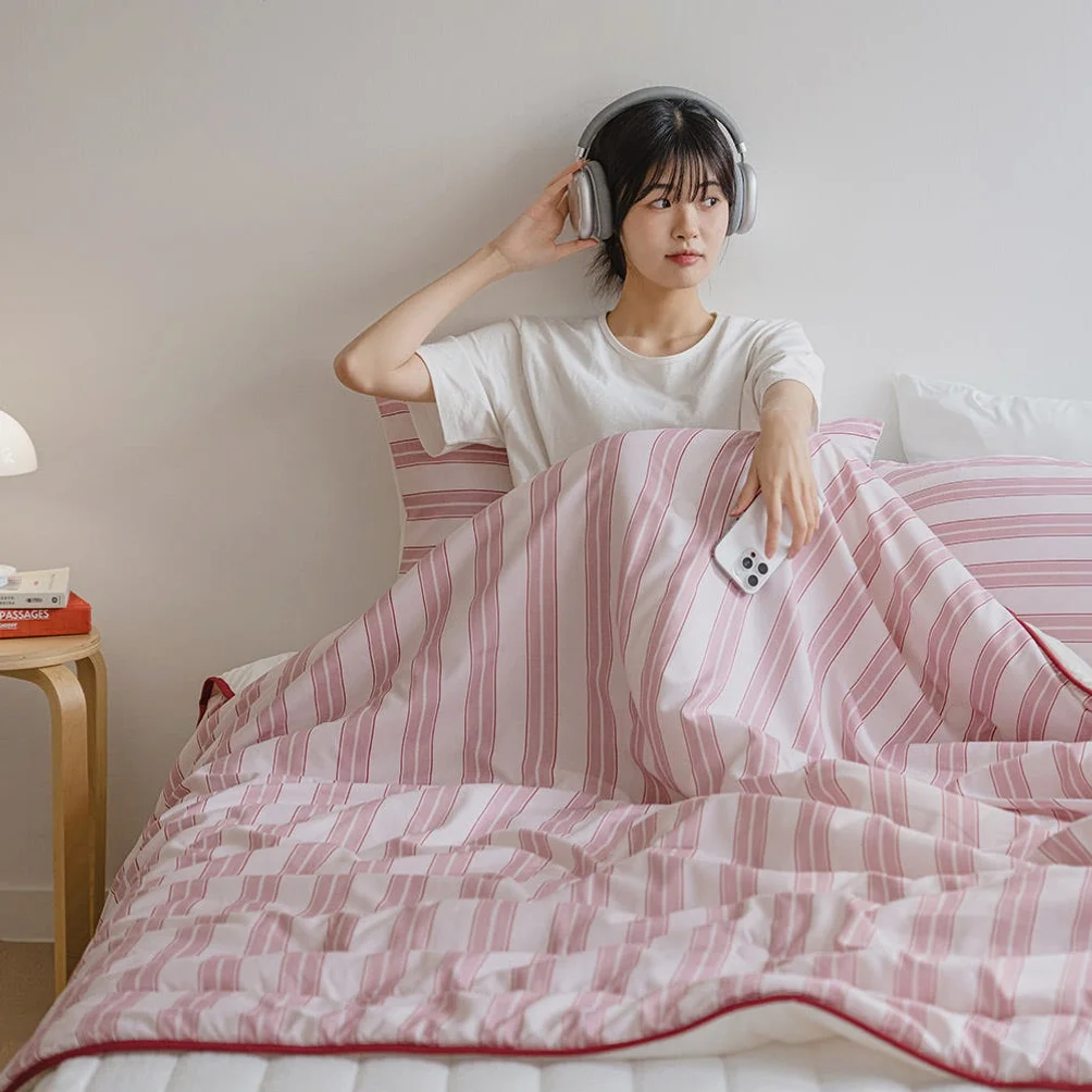 [네이버단독] 바자르 이불 냉감 썸머빌리지 먼지없는 양면 여름 차렵이불 SS 상세 이미지 6
