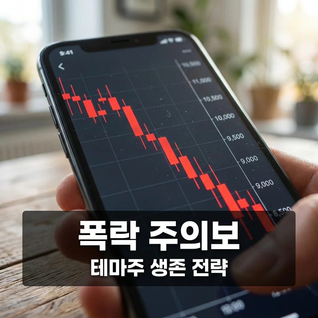 애국주 폭등 후 급락, 240% 상승 뒤에 숨은 테마주 투자 위험성과 대응법