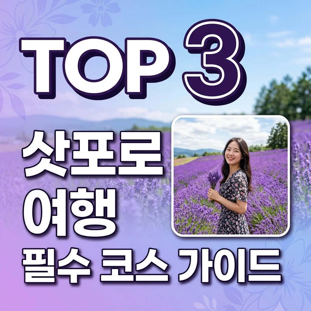 삿포로 여행 코스 및 준비물 완벽 가이드: 3박 4일 추천 일정과 필수 맛집