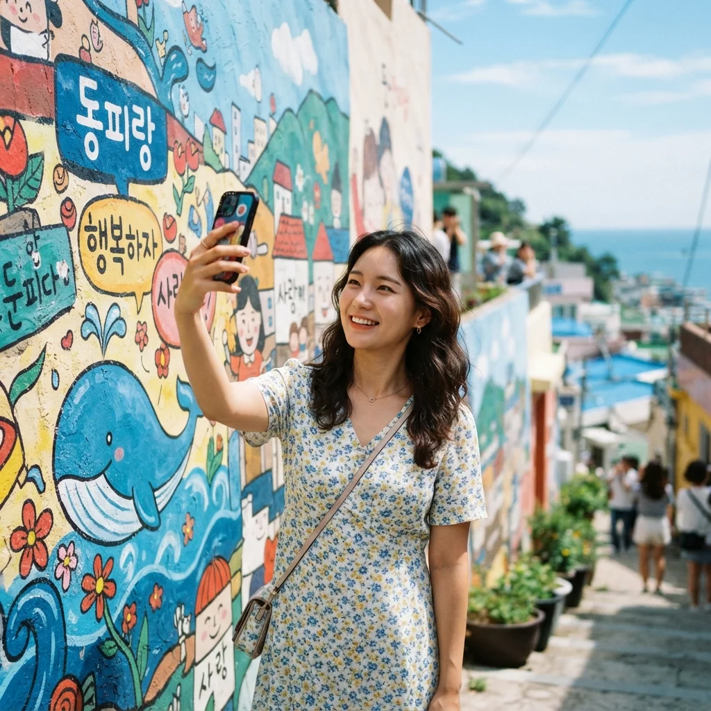감성 충전! 동피랑과 서피랑 산책