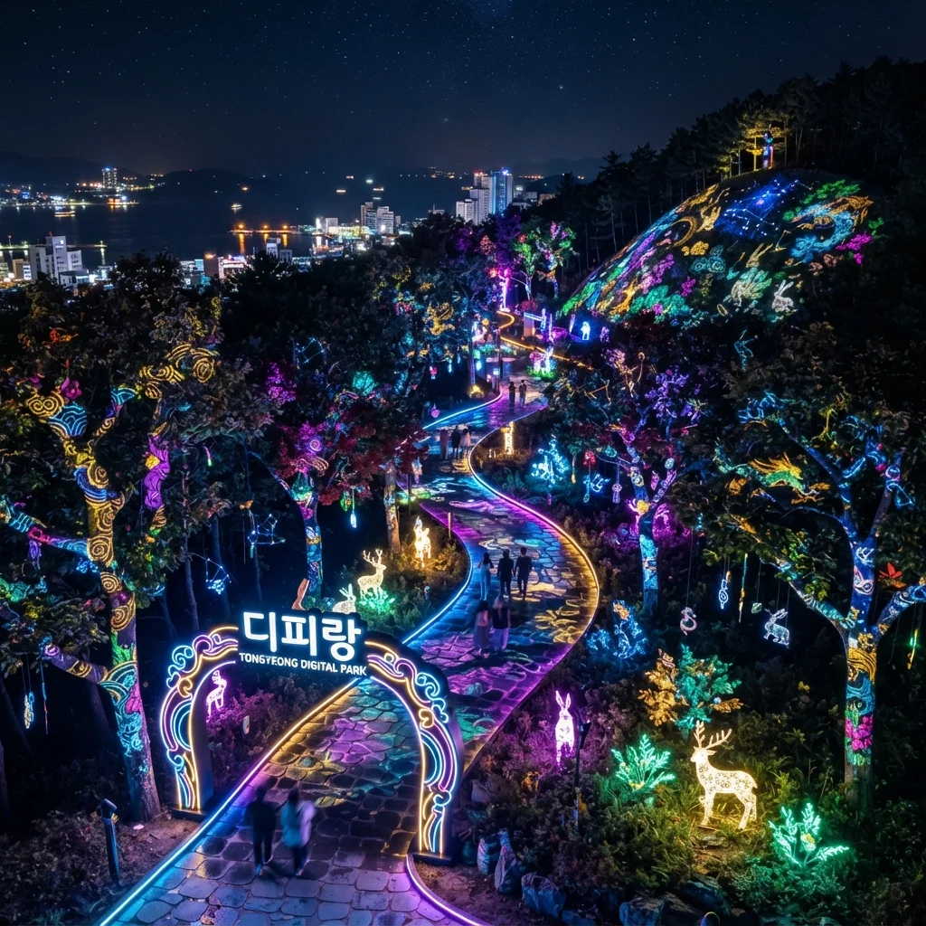 밤의 마법, 디피랑에서 만나는 빛의 세계