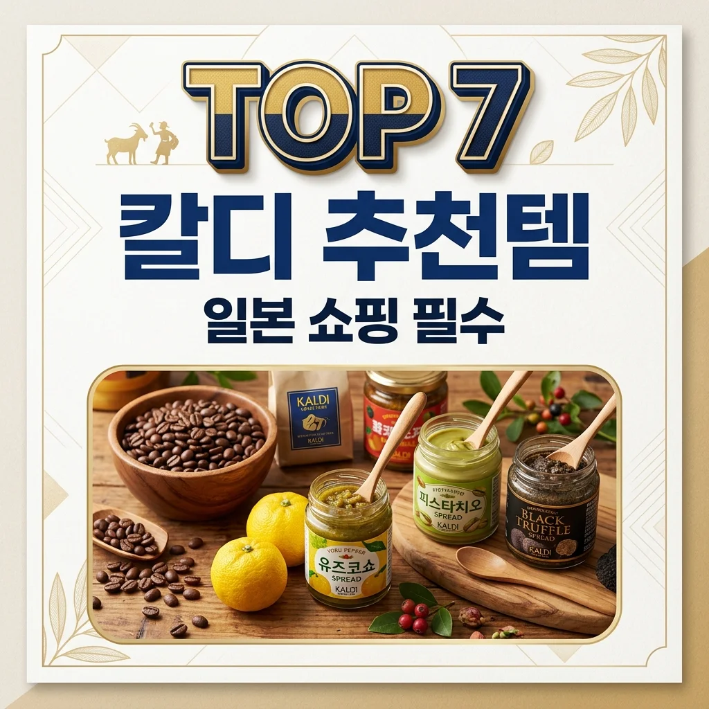 칼디 추천템 BEST 7! 일본 여행 쇼핑리스트 실패 없는 필수 구매 목록