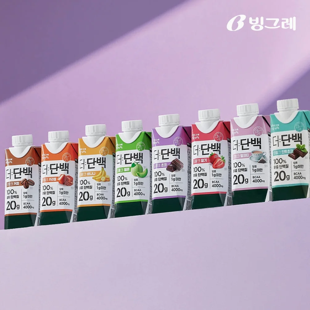 빙그레 더단백 250ml 6종 혼합 18개 단백질 음료 [원산지:상세설명에 표시] 상세 이미지 3