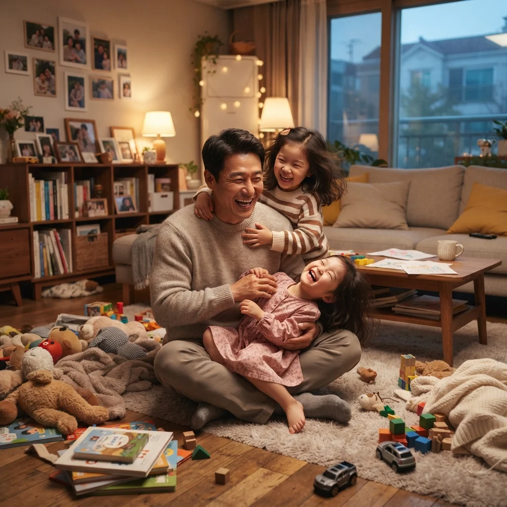 두 딸의 아빠, '딸바보' 유호석의 일상