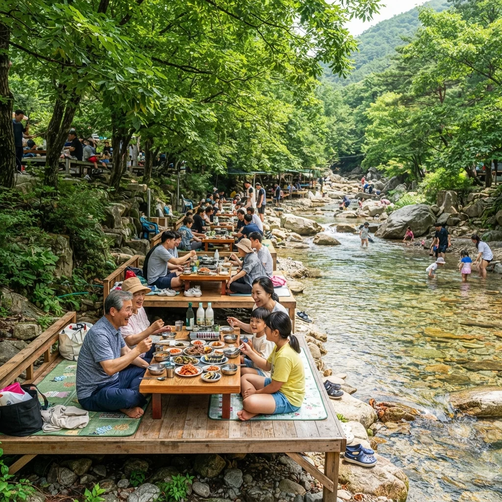 명당 사수를 위한 평상 및 정자 이용 가이드