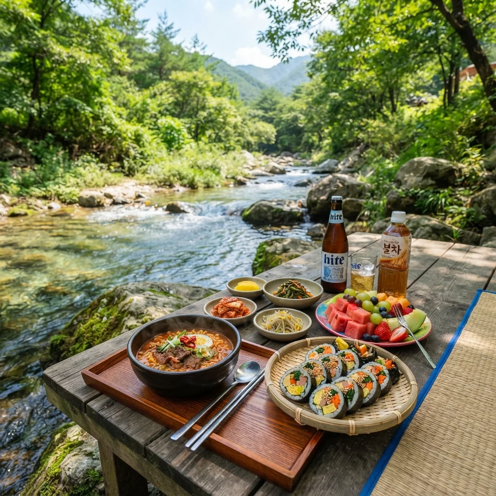 금강산도 식후경! 취사 및 먹거리 팁