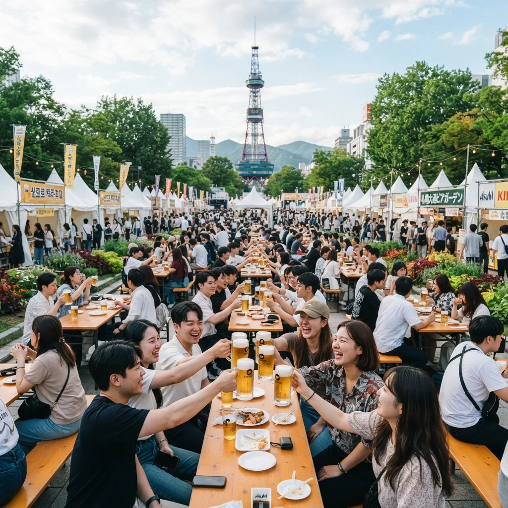 삿포로의 여름, 맥주 축제로 떠나볼까요?