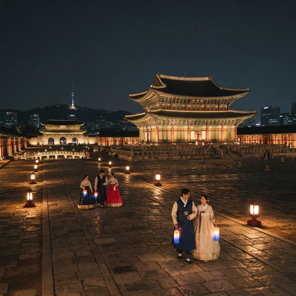 밤에 더 빛나는 경복궁, 야간개장 준비하시나요?