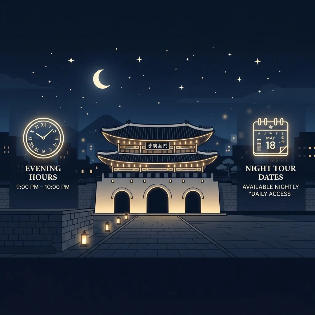 한눈에 보는 2026 경복궁 야간개장 정보