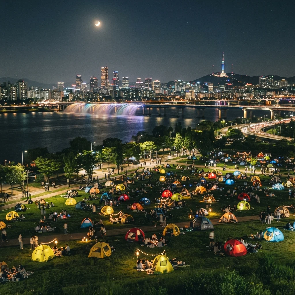 낭만 가득한 한강의 밤, '한강밤핑'으로 떠나볼까요?