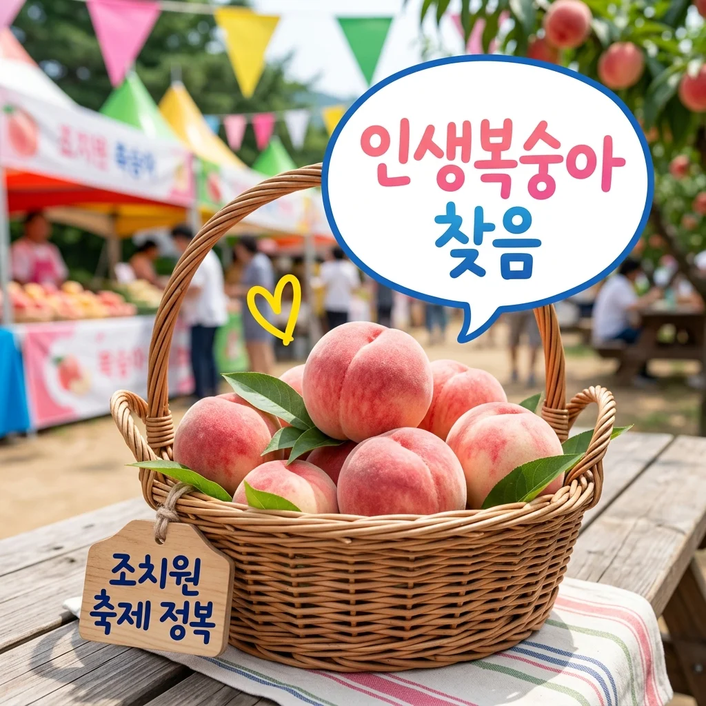 조치원 복숭아축제 2026 완벽 가이드: 물놀이부터 피치비어나잇까지 총정리