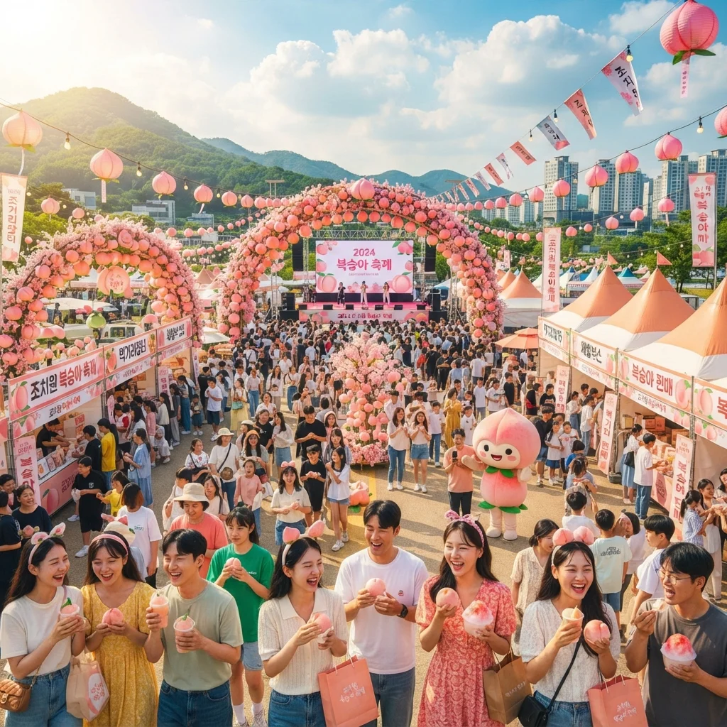 올여름 가장 달콤한 초대, 조치원 복숭아축제!