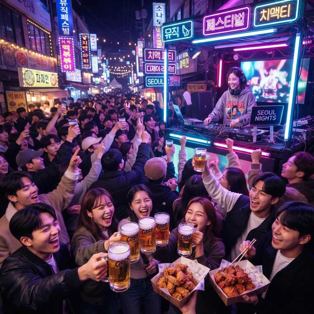 밤에는 힙하게! 피치비어나잇 & 라인업