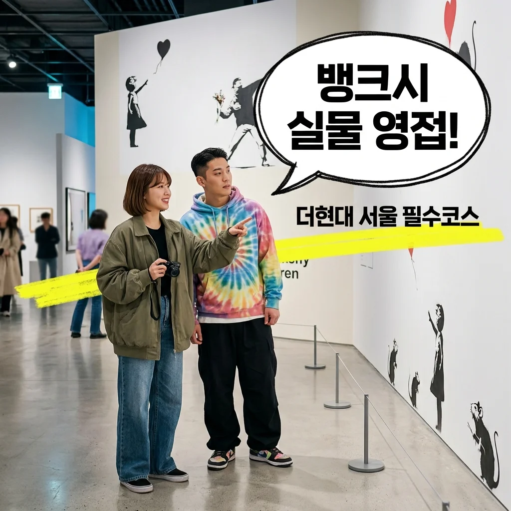 뱅크시 특별전 Still Here 더현대 서울 티켓 가격 및 관람 꿀팁 완벽 정리