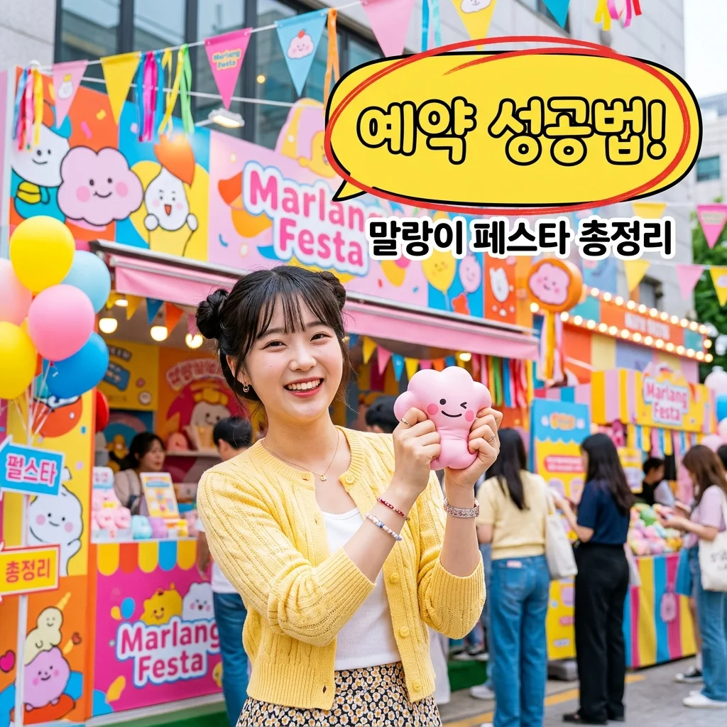 말랑이 페스타 사전예약 방법 및 용산 아이파크몰 일정 총정리